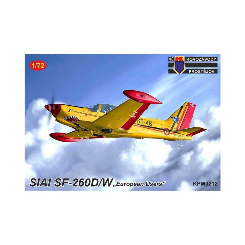 1/72 SIAI SF-260D-W European Users Kovozavody Prostejov 72212 1/72 SIAI SF-260D-W European Users Kovozavody Prostejov 72212
