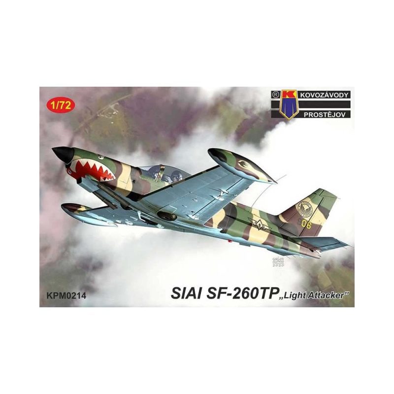 1/72 SIAI SF-260TP Light Attacker Kovozavody Prostejov 72214 1/72 SIAI SF-260TP Light Attacker Kovozavody Prostejov 72214