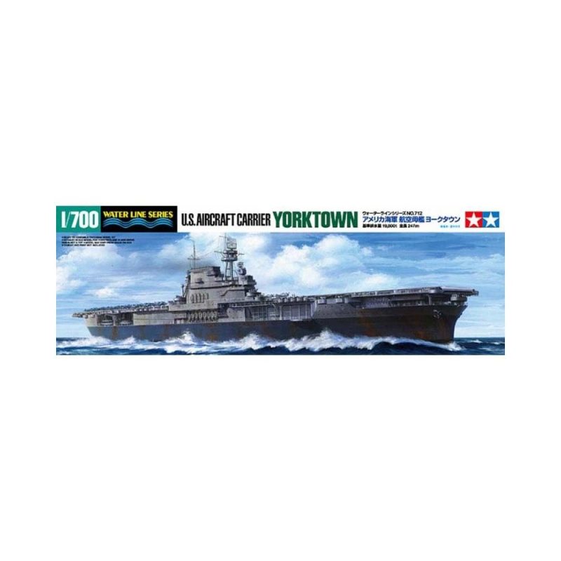 Tamiya USS Yorktown CV-5 (1/700) 31712 Tamiya USS Yorktown CV-5 (1/700) 31712