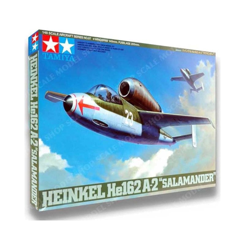 Tamiya Heinkel He162 A-2 Salamander (1/48) 61097 Tamiya Heinkel He162 A-2 Salamander (1/48) 61097