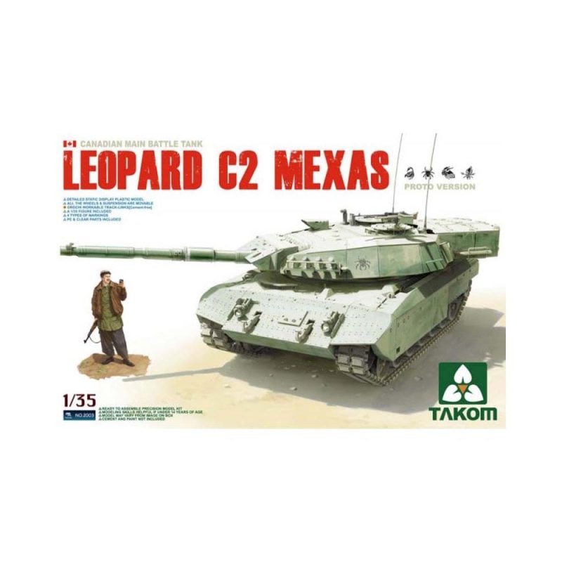 Takom Candian Leopard C2 Mexas (1/35) 02003 Takom Candian Leopard C2 Mexas (1/35) 02003