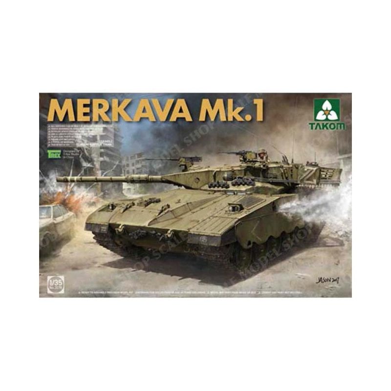 1/35 Israeli Main Battle Tank Merkava 1 Takom 02078 1/35 Israeli Main Battle Tank Merkava 1 Takom 02078