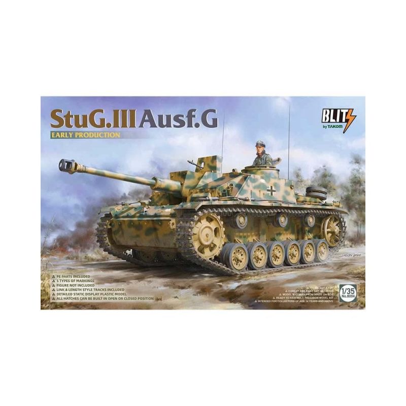 Takom StuG III Ausf.G Early Production Blitz (1/35) 08004 Takom StuG III Ausf.G Early Production Blitz (1/35) 08004