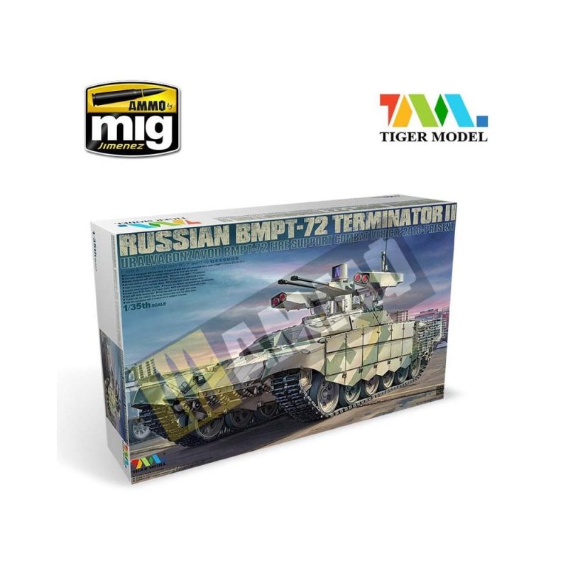 1/35 BMPT-72 Terminator II Tiger Model TIGE4611 1/35 BMPT-72 Terminator II Tiger Model TIGE4611