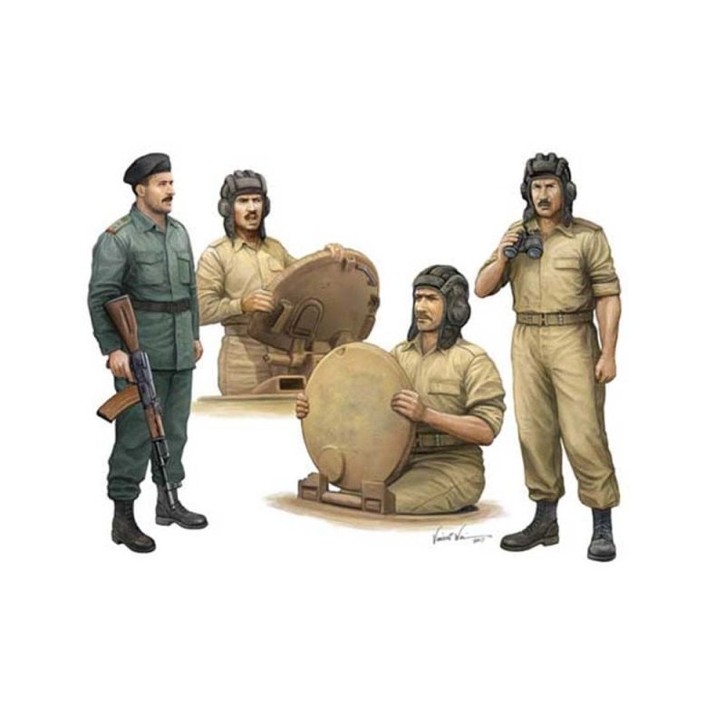1/35 Iraqi Tank Crew Trumpeter 00439 1/35 Iraqi Tank Crew Trumpeter 00439