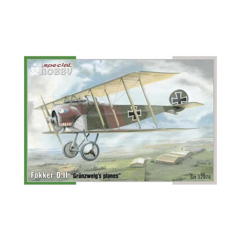Special Hobby Fokker D.II Grunzweigs Planes 32076 (1/32) SH32076 Special Hobby Fokker D.II Grunzweigs Planes 32076 (1/32) SH32076