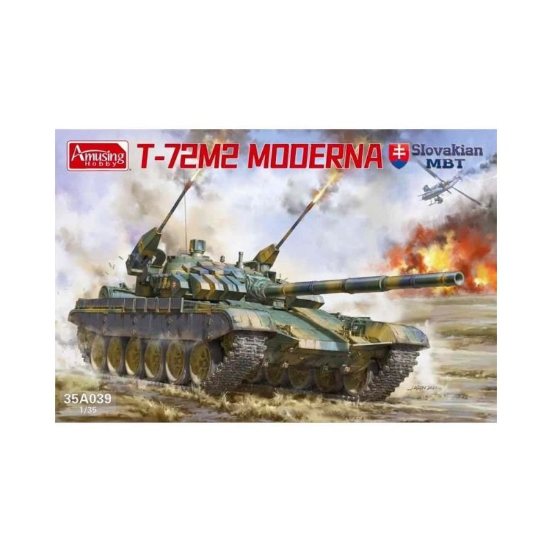 Amusing Hobby T-72M2 "Moderna" Slovak MBT (1/35) 35A039 Amusing Hobby T-72M2 "Moderna" Slovak MBT (1/35) 35A039