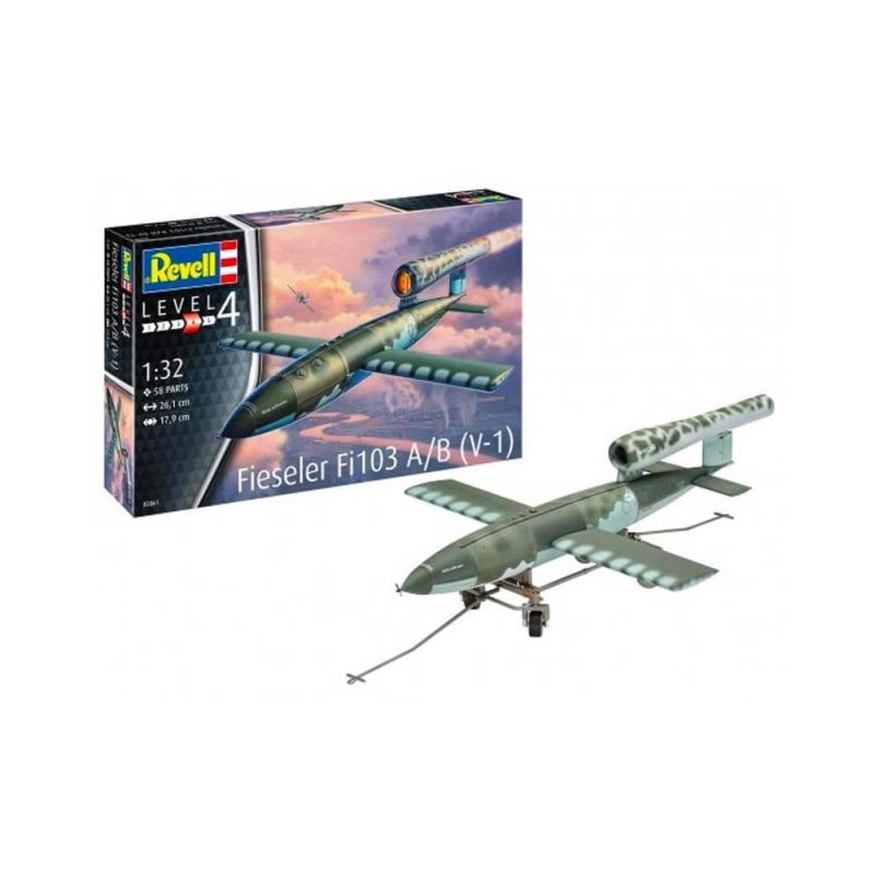 Revell Fieseler Fi103 V-1 (1/32) Model Set 63861 Revell Fieseler Fi103 V-1 (1/32) Model Set 63861