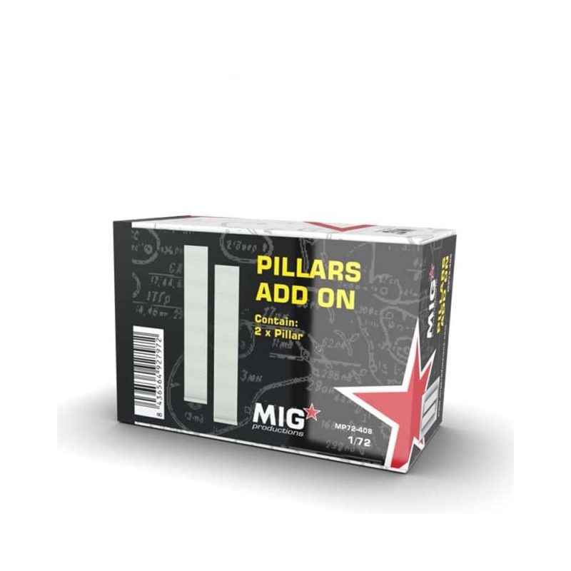 1/72 Pillars Add On Mig Productions MP72-408 1/72 Pillars Add On Mig Productions MP72-408