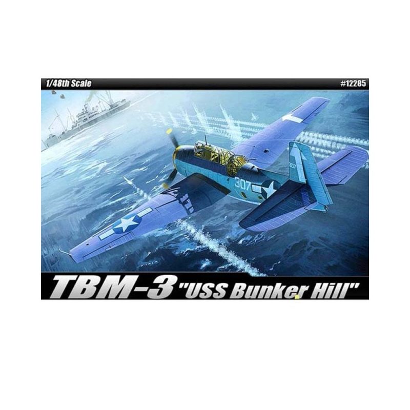 Academy TBM-3 USS Bunker Hill (1/48) 12285
