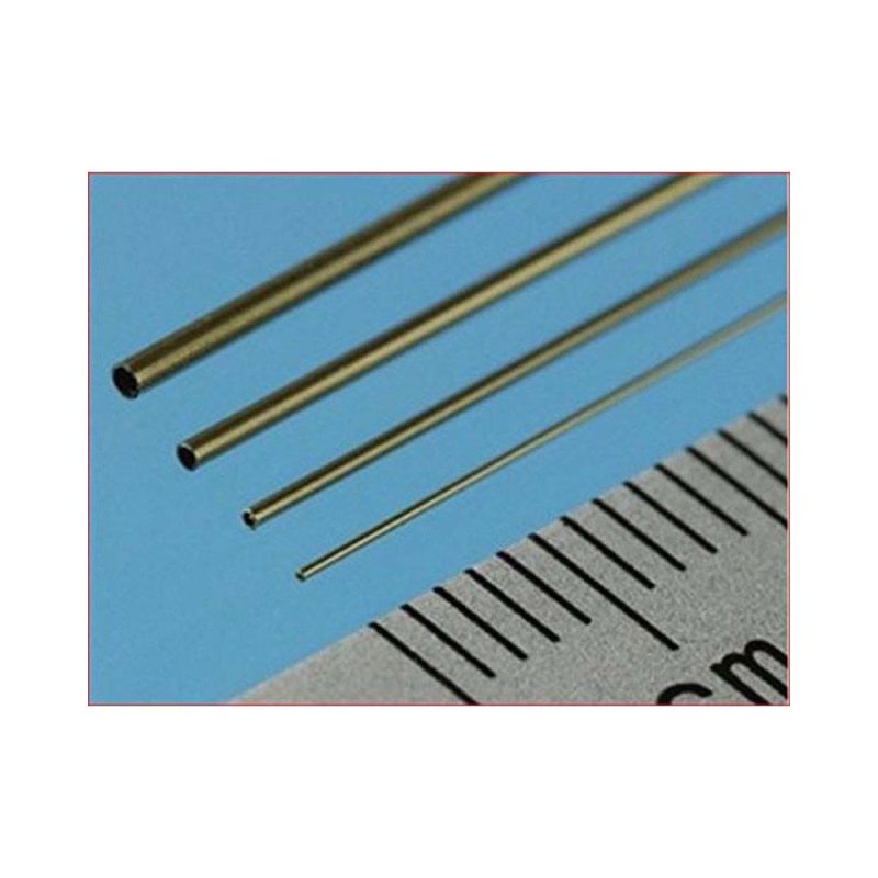 Albion Alloys Brass Micro Tube (1.4mm) (3pk) MBT14 Albion Alloys Brass Micro Tube (1.4mm) (3pk) MBT14