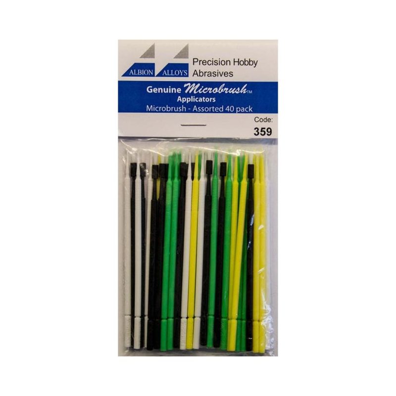 Albion Alloys Microbrush Assorted (40pk) 359 Albion Alloys Microbrush Assorted (40pk) 359