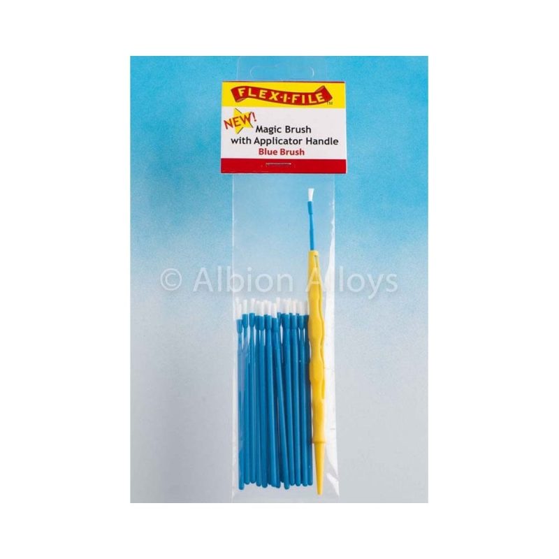 Flex-i-File Magic Brush - Blue Brush + Applicator Handle |M933001