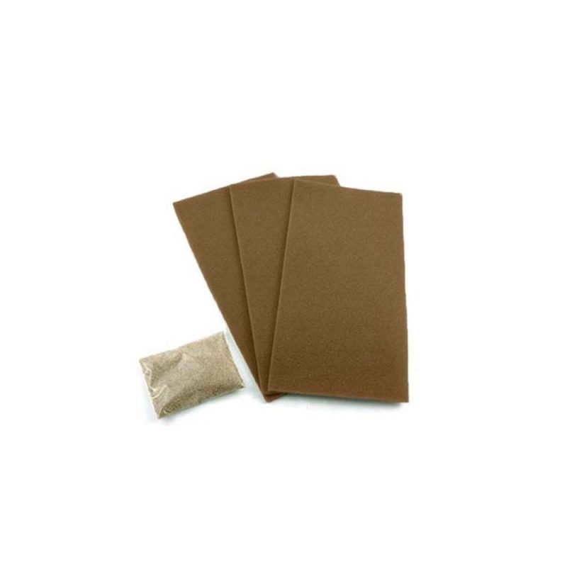 Ballasted Underlay - OO Scale Brown Point & Crossing Kit GM214 Gaugemaster