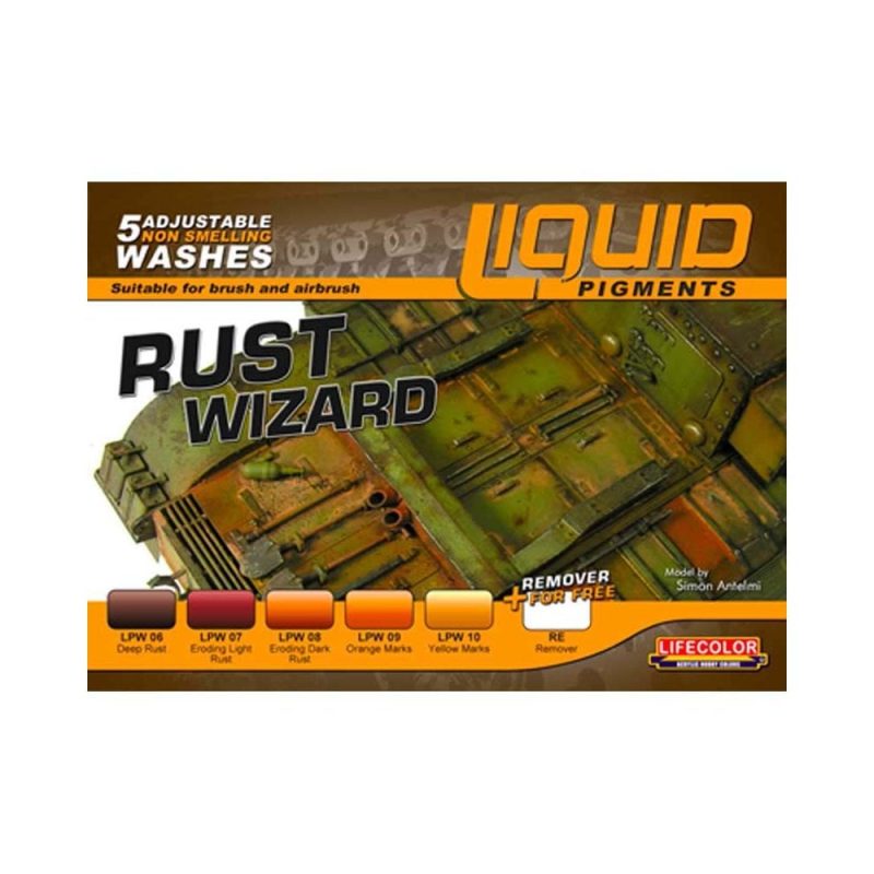 LifeColor Rust Wizard Set LP02 LifeColor Rust Wizard Set LP02