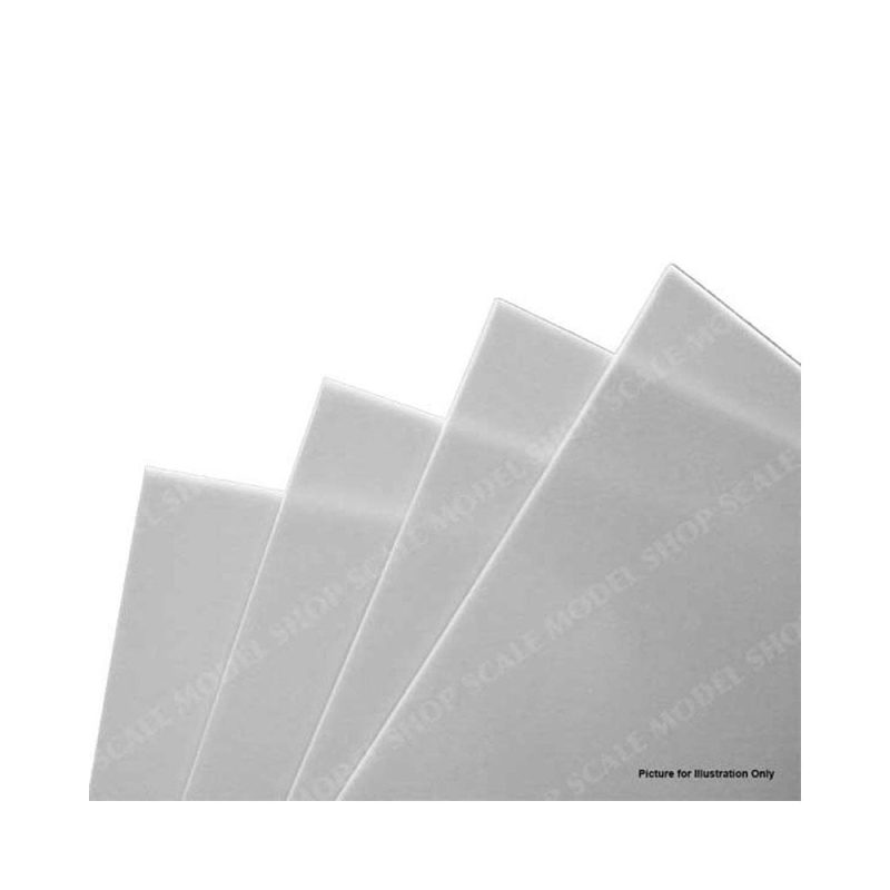 Maquett Styrene Silver Mirror Sheet (2.00mm) 608-02 Maquett Styrene Silver Mirror Sheet (2.00mm) 608-02