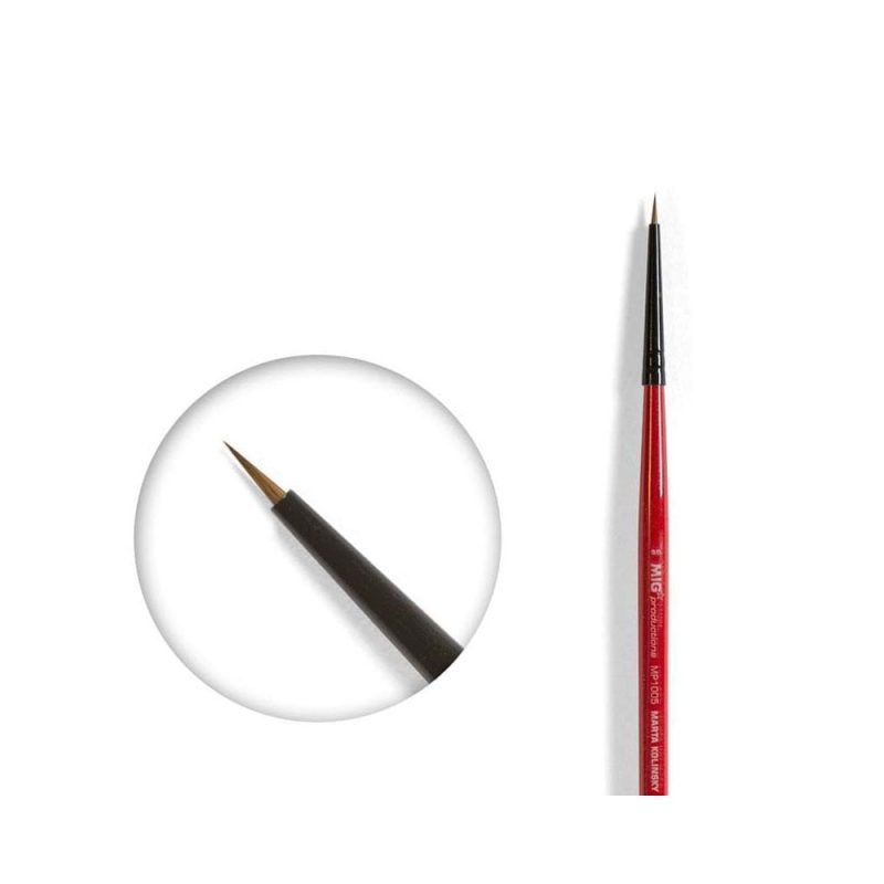 Brush Round 9/0 Marta Kolisnky Mig Productions MP1005 Brush Round 9/0 Marta Kolisnky Mig Productions MP1005