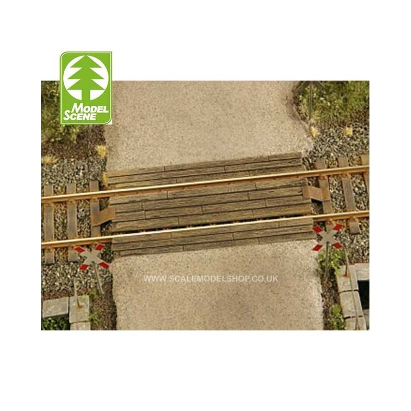 1/87 - HO Wooden Fences - Wooden Rail Crossing 2X Model Scene 48503 1/87 - HO Wooden Fences - Wooden Rail Crossing 2X Model Scene 48503