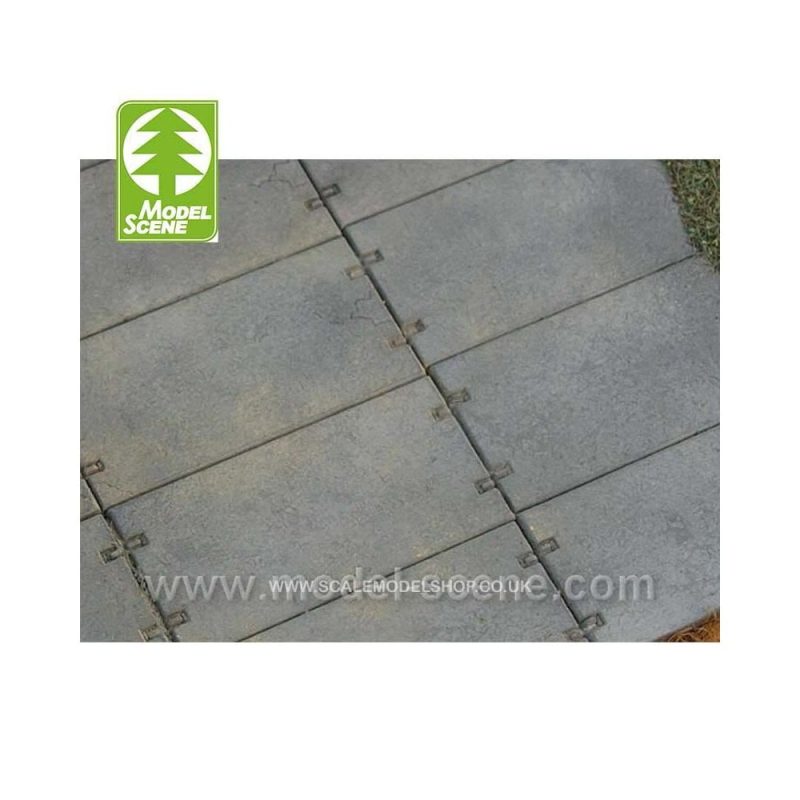 1/72-1/87/HO 10x Concrete Panels - Type II (35 x 17mm) Model Scene 48701 1/72-1/87/HO 10x Concrete Panels - Type II (35 x 17mm) Model Scene 48701