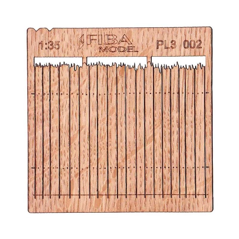 Rough Cut Cedar Privacy Fence I (2pcs) Model Scene PL3-002 Rough Cut Cedar Privacy Fence I (2pcs) Model Scene PL3-002