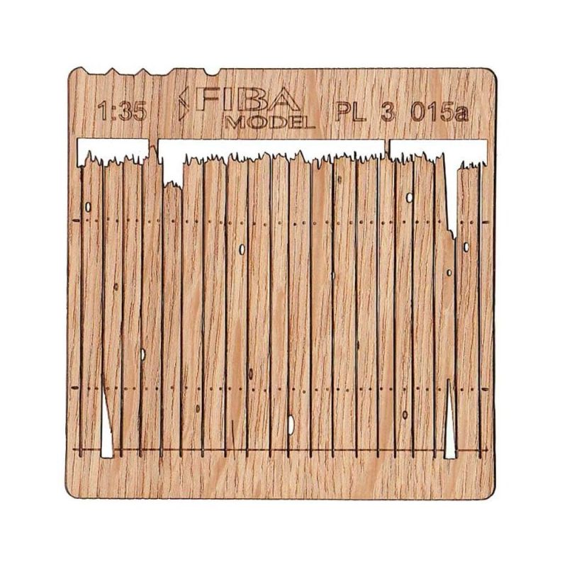 Wooden Fence Rotten (2pcs) Model Scene PL3-015 Wooden Fence Rotten (2pcs) Model Scene PL3-015