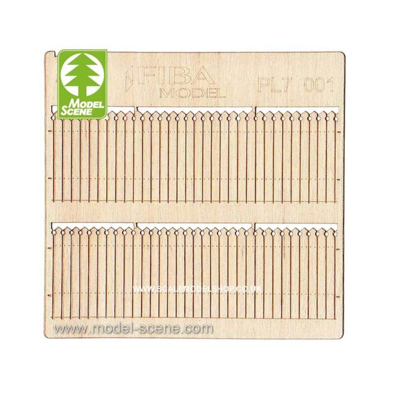 1/72 Wooden Fences - Decorative European Wooden Model Scene PL7-001 1/72 Wooden Fences - Decorative European Wooden Model Scene PL7-001
