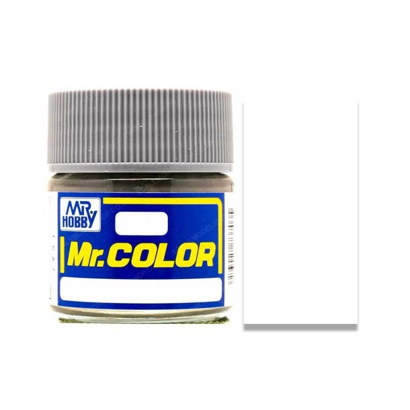Mr Color White FS17875 Gloss Lacquer (10ml) C-316 Mr Color White FS17875 Gloss Lacquer (10ml) C-316