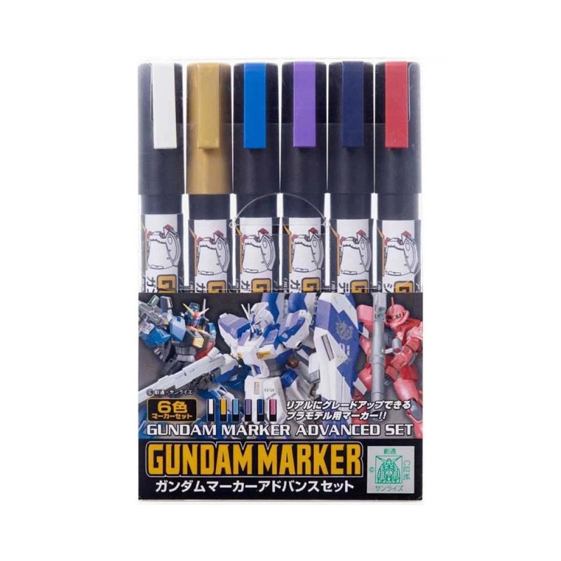 Mr Hobby - Gundammarker Advanced Marker Set GMS-124 Mr Hobby - Gundammarker Advanced Marker Set GMS-124