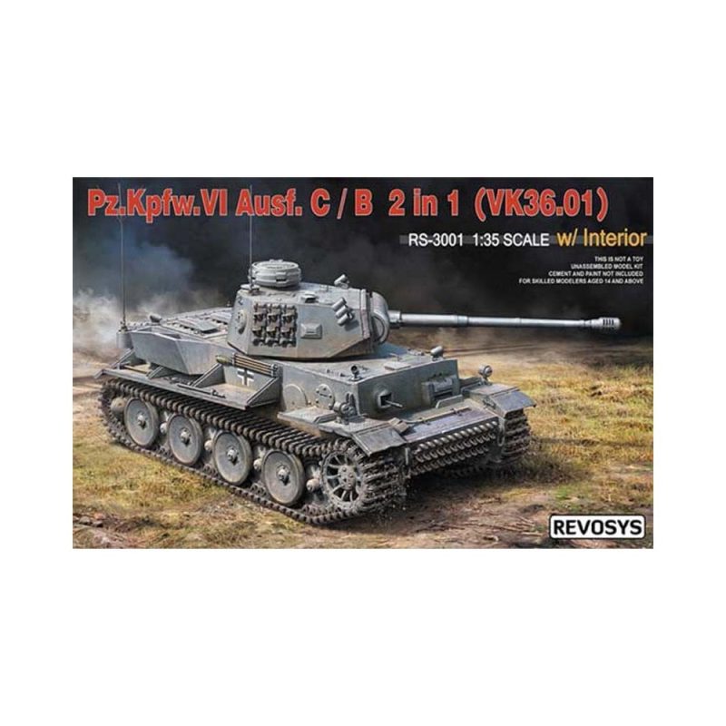 1/35 Pz.kpfw.VI Ausf.C/B (VK36.01) Revosys RS-3001