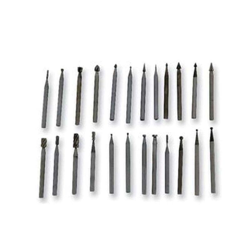 24pc Hss Carving and Milling Set To Fit All Mini Rotary Tools Rotacraft RC9004 24pc Hss Carving and Milling Set To Fit All Mini Rotary Tools Rotacraft RC9004