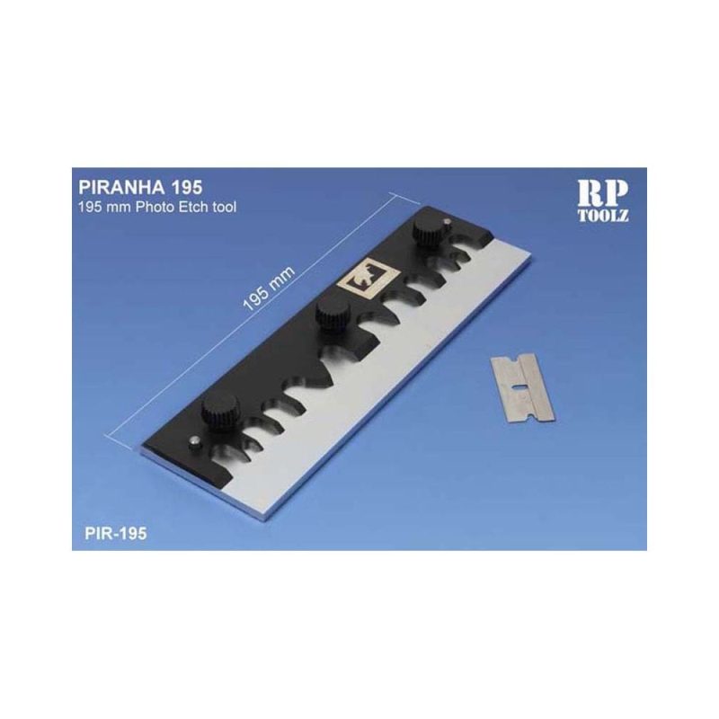RP Toolz Piranha Series 195mm Photo-Etch Bending Tool PIR-195 RP Toolz Piranha Series 195mm Photo-Etch Bending Tool PIR-195