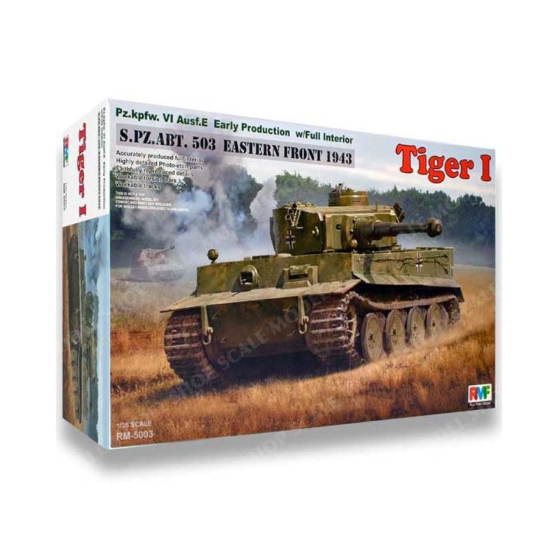 Rye Field Models Tiger I Early Production Full Interior (1/35) RM-5003