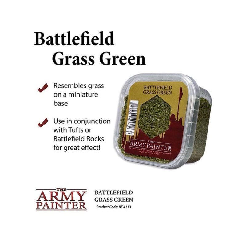The Army Painter Battlefields: Grass Green BF4113 The Army Painter Battlefields: Grass Green BF4113