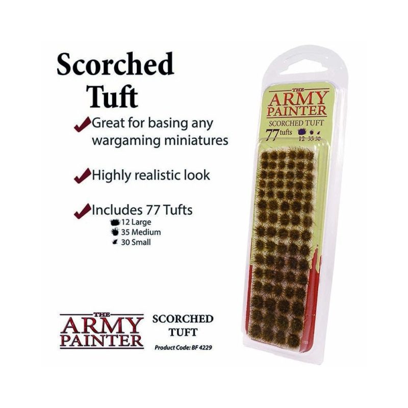 The Army Painter Battlefields: Scorched Tuft BF4229 The Army Painter Battlefields: Scorched Tuft BF4229
