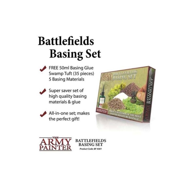 The Army Painter Battlefields: Battlefield Basing Set BF4301P The Army Painter Battlefields: Battlefield Basing Set BF4301P