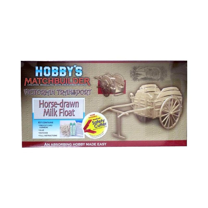 Matchbuilder Victorian Horse Drawn Milk Float (Matchstick Kit) Matchbuilder Victorian Horse Drawn Milk Float (Matchstick Kit)