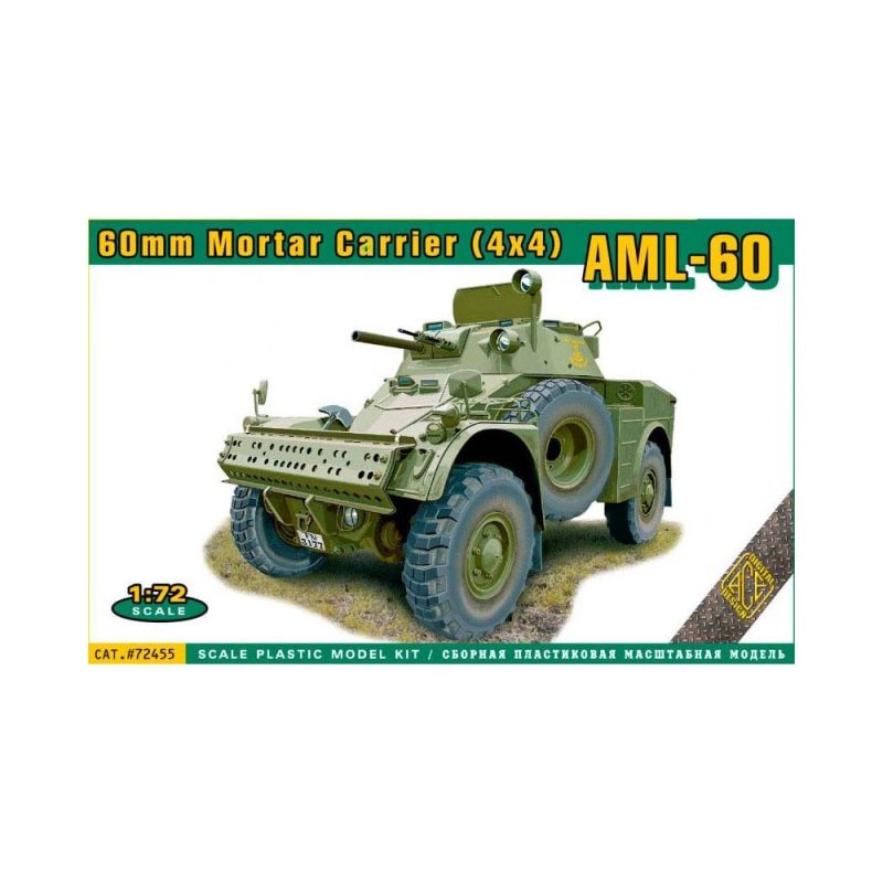 1/72 Panhard AML-60 Mortar Carrier (4√ó4) ACE Models 72455 1/72 Panhard AML-60 Mortar Carrier (4√ó4) ACE Models 72455