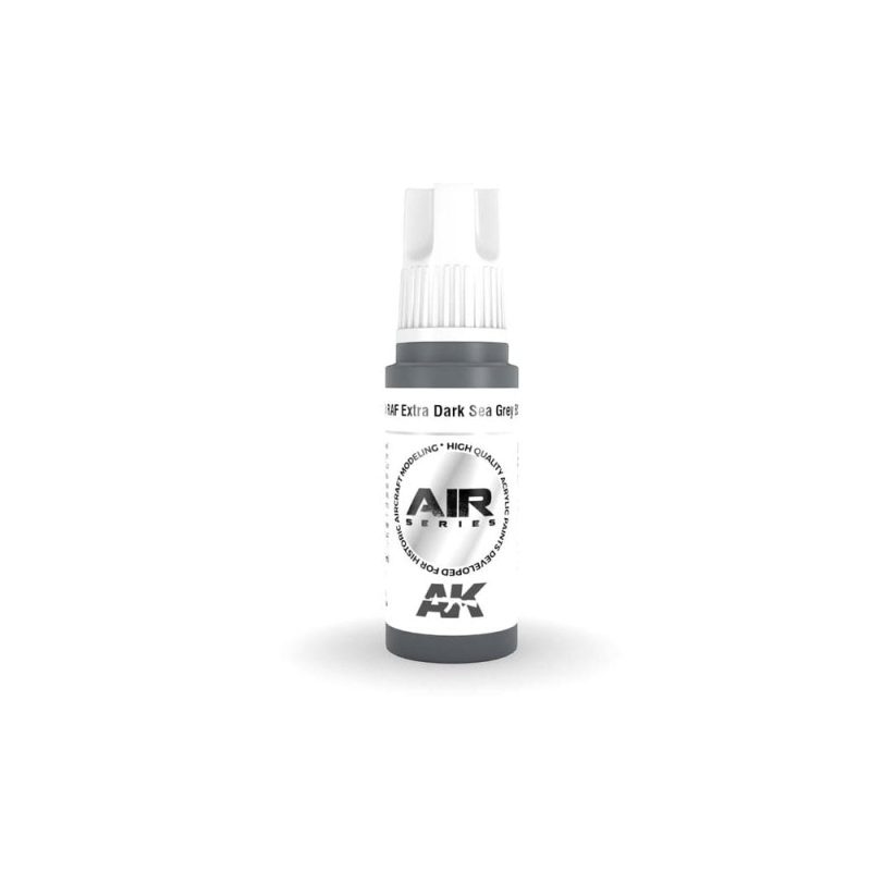 AK Interactive RAF Extra Dark Sea Grey BS381C/640 3rd Gen Aircraft Series (17ml) AK-11850 AK Interactive RAF Extra Dark Sea Grey BS381C/640 3rd Gen Aircraft Series (17ml) AK-11850