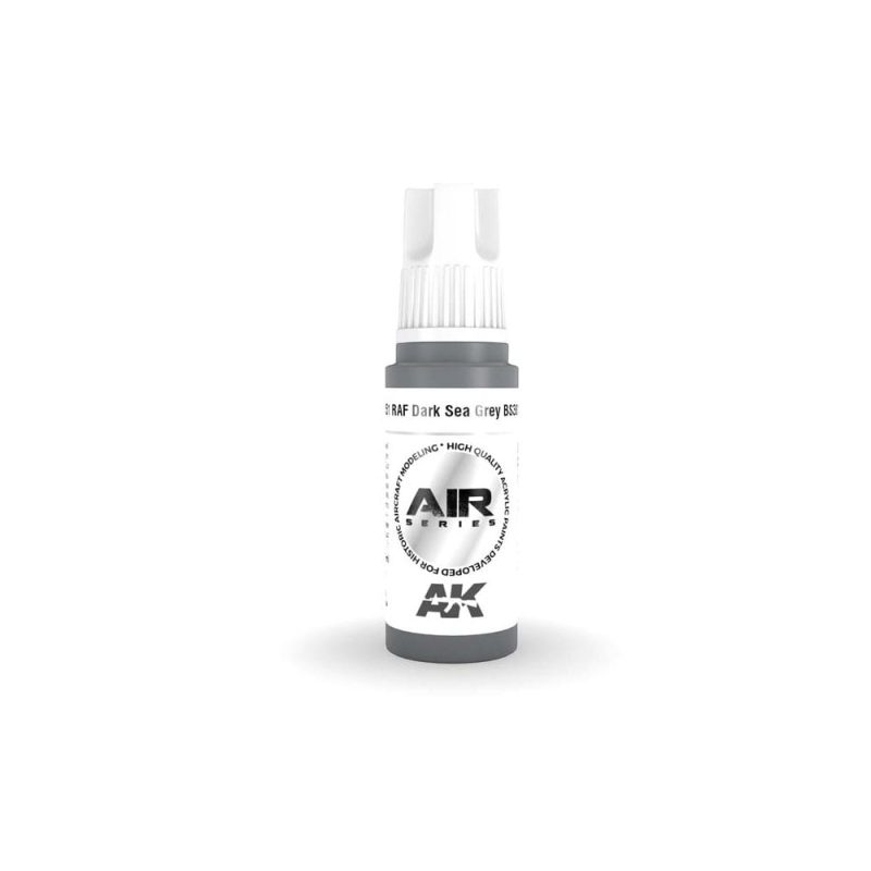 AK Interactive RAF Dark Sea Grey BS381C/638 3rd Gen Aircraft Series (17ml) AK-11851 AK Interactive RAF Dark Sea Grey BS381C/638 3rd Gen Aircraft Series (17ml) AK-11851