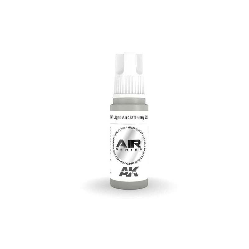 AK Interactive RAF Light Aircraft Grey BS381C/627 3rd Gen Aircraft Series (17ml) AK-11853 AK Interactive RAF Light Aircraft Grey BS381C/627 3rd Gen Aircraft Series (17ml) AK-11853