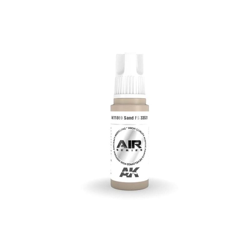 AK Interactive Sand FS 33531 3rd Gen Aircraft Series (17ml) AK-11869 AK Interactive Sand FS 33531 3rd Gen Aircraft Series (17ml) AK-11869