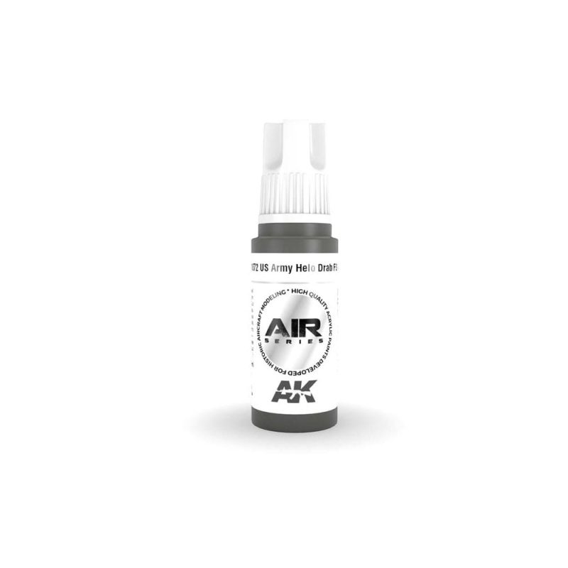 AK Interactive US Army Helo Drab FS 34031 3rd Gen Aircraft Series (17ml) AK-11872 AK Interactive US Army Helo Drab FS 34031 3rd Gen Aircraft Series (17ml) AK-11872