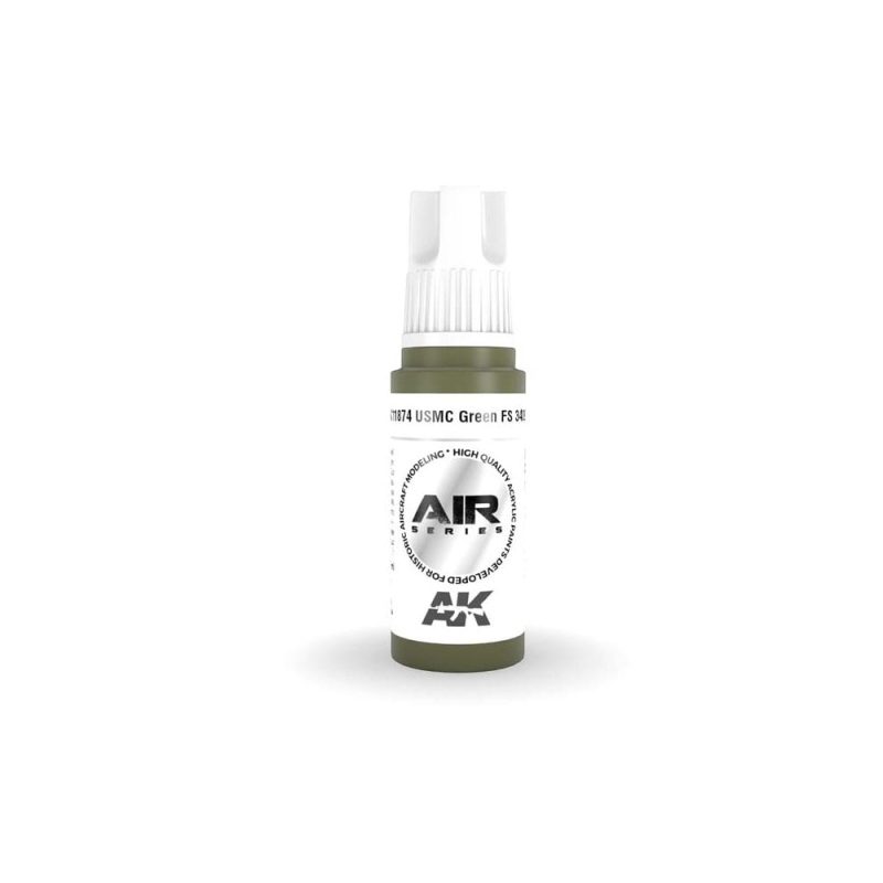 AK Interactive USMC Green FS 34095 3rd Gen Aircraft Series (17ml) AK-11874 AK Interactive USMC Green FS 34095 3rd Gen Aircraft Series (17ml) AK-11874