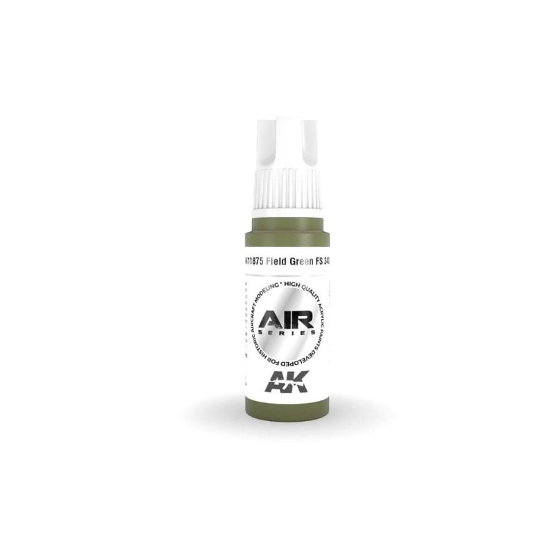 AK Interactive Field Green FS 34097 3rd Gen Aircraft Series (17ml) AK-11875 AK Interactive Field Green FS 34097 3rd Gen Aircraft Series (17ml) AK-11875