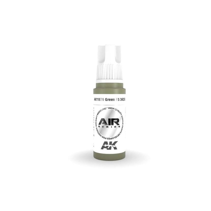 AK Interactive Green FS 34258 3rd Gen Aircraft Series (17ml) AK-11876 AK Interactive Green FS 34258 3rd Gen Aircraft Series (17ml) AK-11876