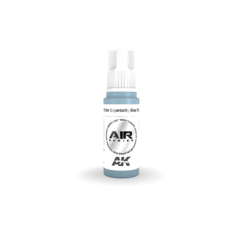 AK Interactive Air Superiority Blue FS 35450 3rd Gen Aircraft Series (17ml) AK-11879 AK Interactive Air Superiority Blue FS 35450 3rd Gen Aircraft Series (17ml) AK-11879