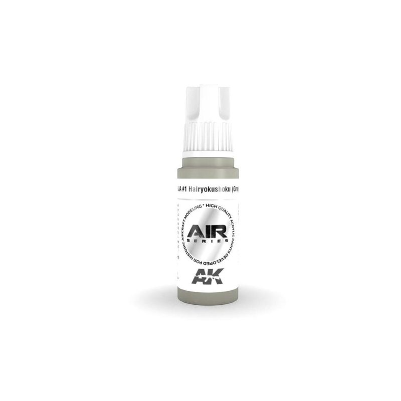 AK Interactive IJA #1 Hairyokushoku (Grey-Green) 3rd Gen Aircraft Series (17ml) AK-11899 AK Interactive IJA #1 Hairyokushoku (Grey-Green) 3rd Gen Aircraft Series (17ml) AK-11899