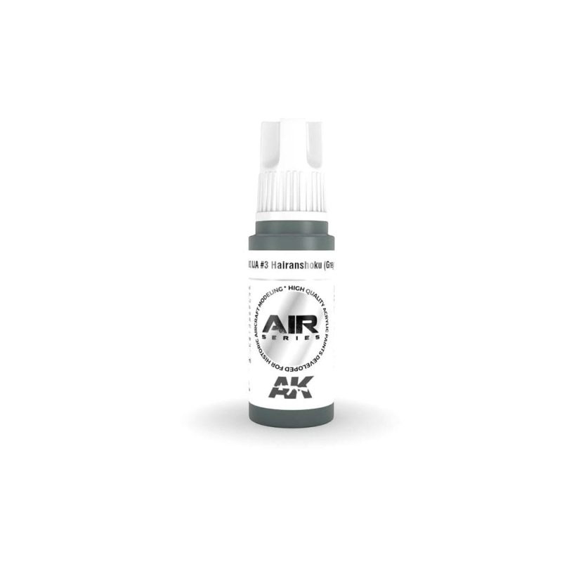 AK Interactive IJA #3 Hairanshoku (Grey Indigo) 3rd Gen Aircraft Series (17ml) AK-11900 AK Interactive IJA #3 Hairanshoku (Grey Indigo) 3rd Gen Aircraft Series (17ml) AK-11900