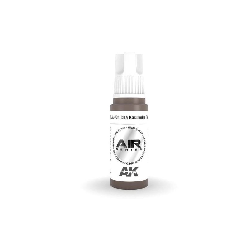AK Interactive IJA #31 Cha Kasshoku (Tea Colour) 3rd Gen Aircraft Series (17ml) AK-11906 AK Interactive IJA #31 Cha Kasshoku (Tea Colour) 3rd Gen Aircraft Series (17ml) AK-11906