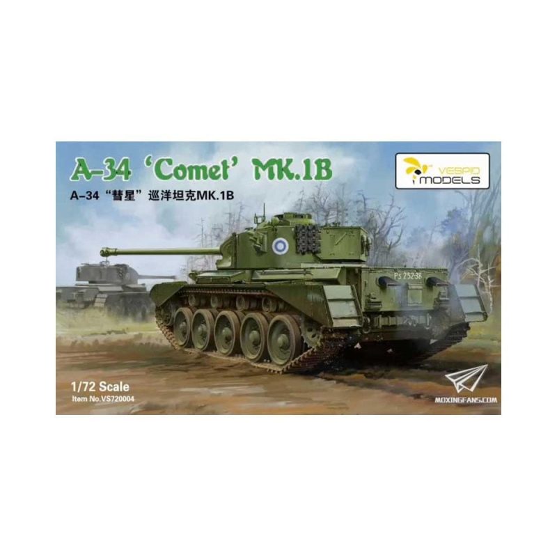 1/72 A-34 'Comet' MK.1B Vespid Models VS720004 1/72 A-34 'Comet' MK.1B Vespid Models VS720004